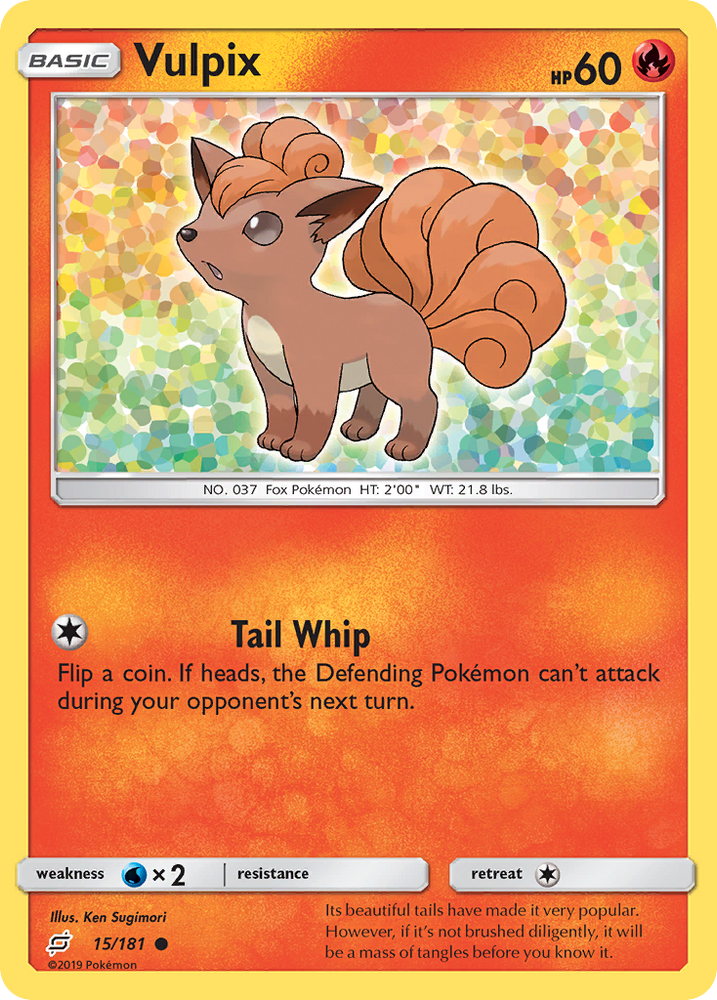 Pokemon | Vulpix (15/181) [Sun & Moon: Team Up] | The Nerd Merchant