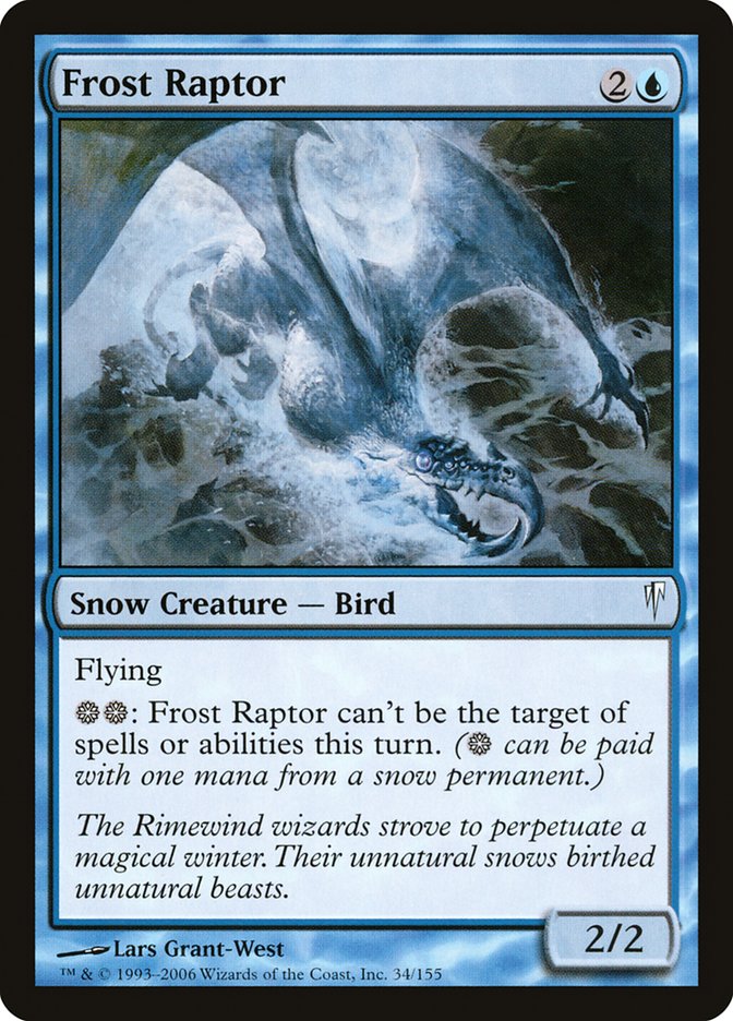 Magic | Frost Raptor [Coldsnap] | The Nerd Merchant
