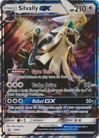 Pokemon | Silvally GX (SM91) (Jumbo Card) [Sun & Moon: Black Star Promos] | The Nerd Merchant