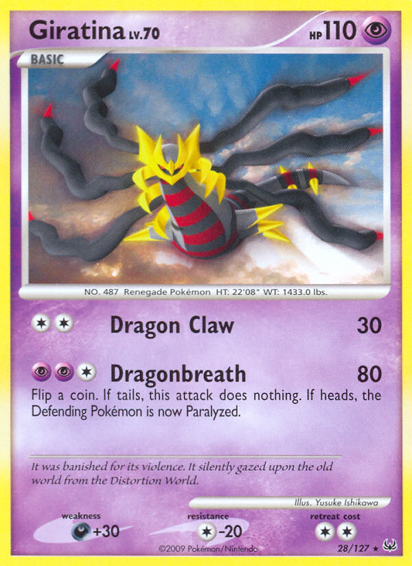 Pokemon | Giratina (28/127) [Platinum: Base Set] | The Nerd Merchant
