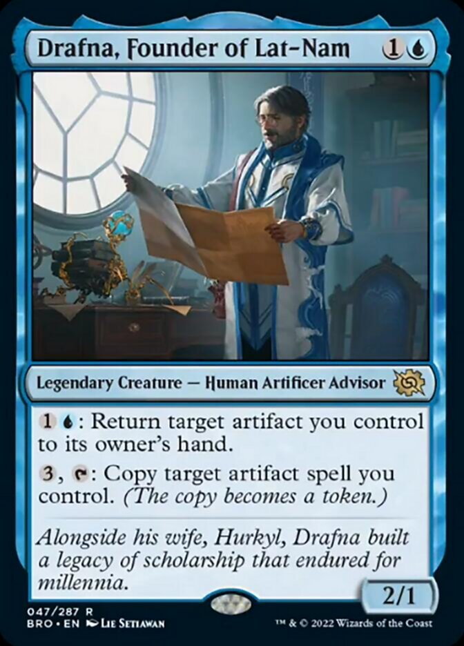 Magic | Drafna, Founder of Lat-Nam [The Brothers' War] | The Nerd Merchant