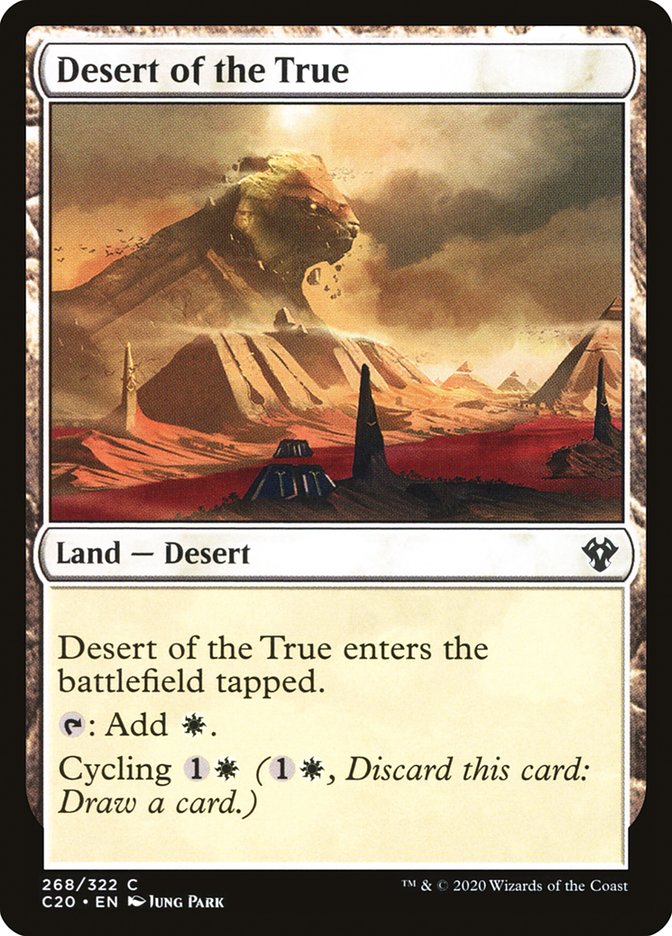 Magic | Desert of the True [Commander 2020] | The Nerd Merchant