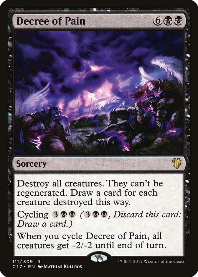 Magic | Decree of Pain [Commander 2017] | The Nerd Merchant