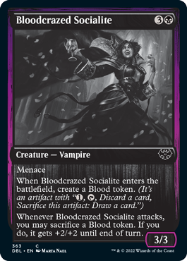 Magic | Bloodcrazed Socialite [Innistrad: Double Feature] | The Nerd Merchant