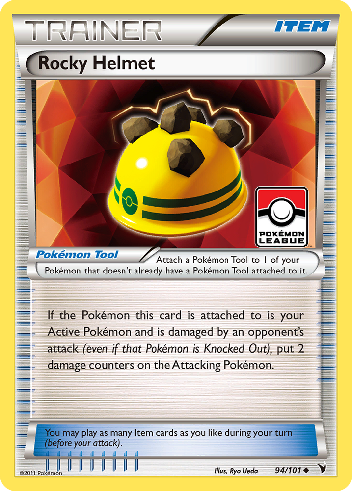 Pokemon | Rocky Helmet (94/101) [Black & White: Noble Victories] | The Nerd Merchant