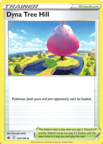 Pokemon | Dyna Tree Hill (135/198) [Sword & Shield: Chilling Reign] | The Nerd Merchant