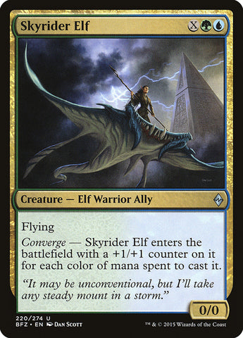 Magic | Skyrider Elf [Battle for Zendikar] | The Nerd Merchant