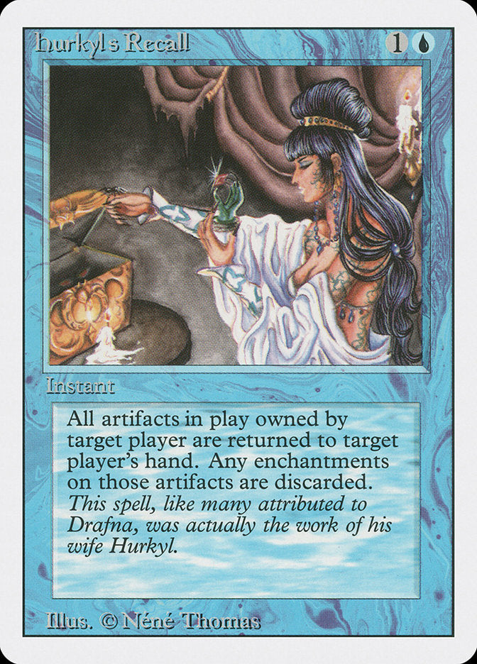 Magic | Hurkyl's Recall [Revised Edition] | The Nerd Merchant