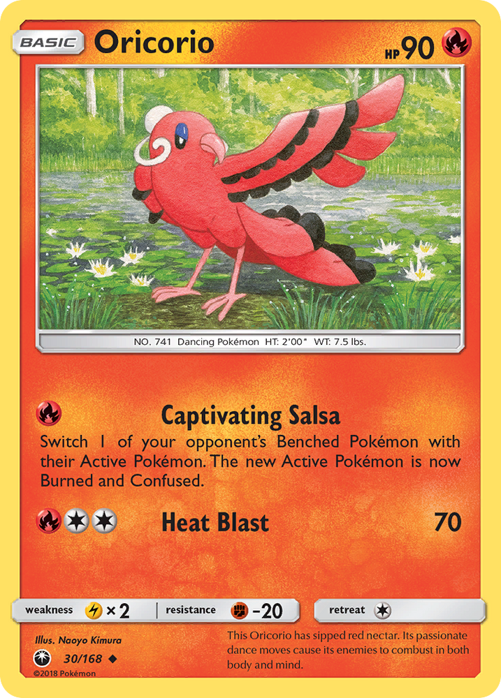 Pokemon | Oricorio (30/168) [Sun & Moon: Celestial Storm] | The Nerd Merchant