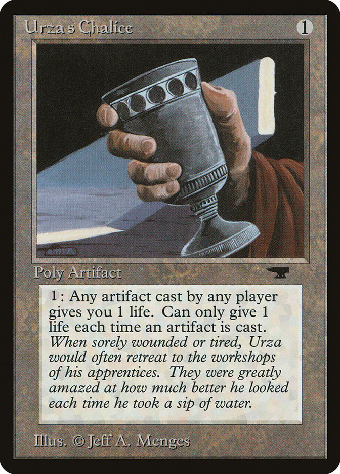 Magic | Urza's Chalice [Antiquities] | The Nerd Merchant