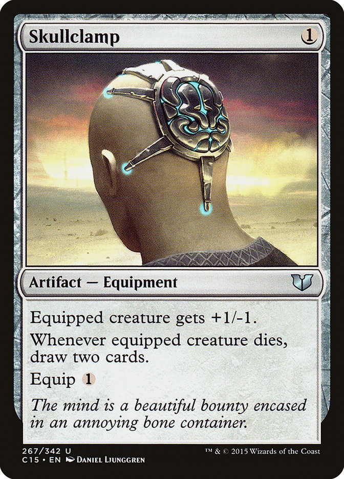 Magic | Skullclamp [Commander 2015] | The Nerd Merchant