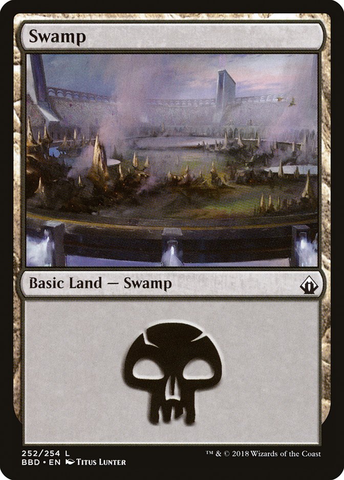 Magic | Swamp (252) [Battlebond] | The Nerd Merchant