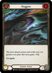 Flesh and Blood TCG | Sloggism (Blue) [U-WTR223] (Welcome to Rathe Unlimited)  Unlimited Rainbow Foil | The Nerd Merchant