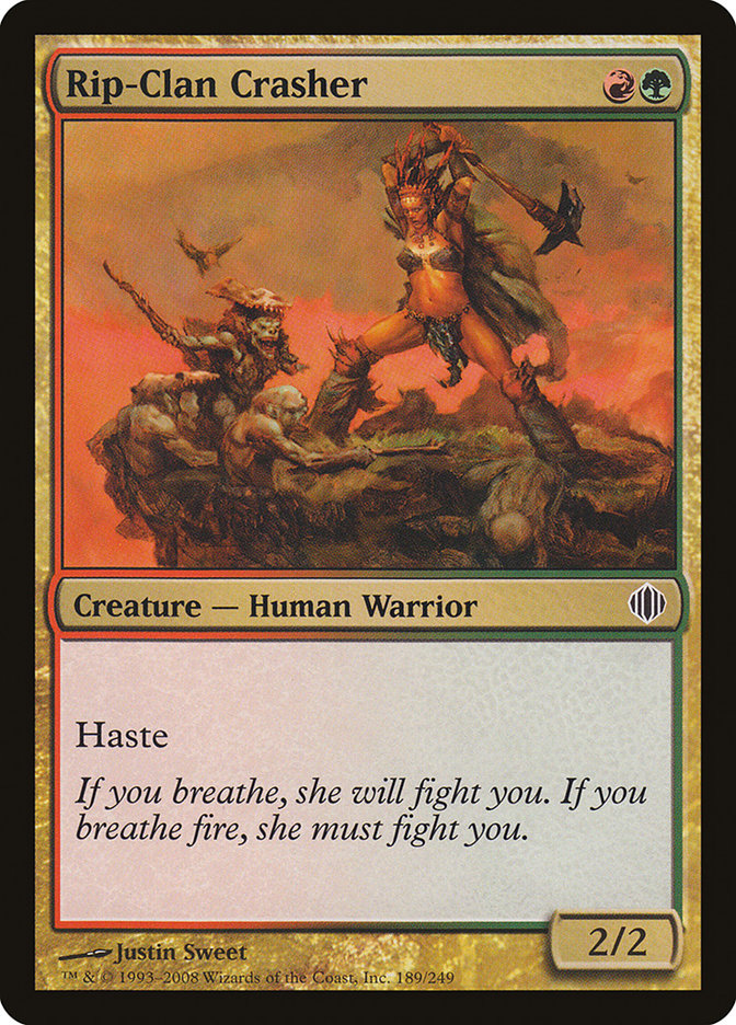 Magic | Rip-Clan Crasher [Shards of Alara] | The Nerd Merchant