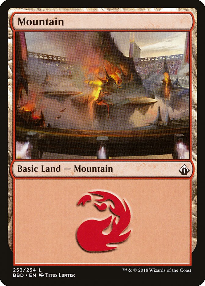 Magic | Mountain (253) [Battlebond] | The Nerd Merchant