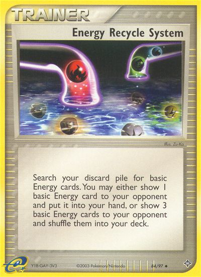 Pokemon | Energy Recycle System (84/97) [EX: Dragon] | The Nerd Merchant