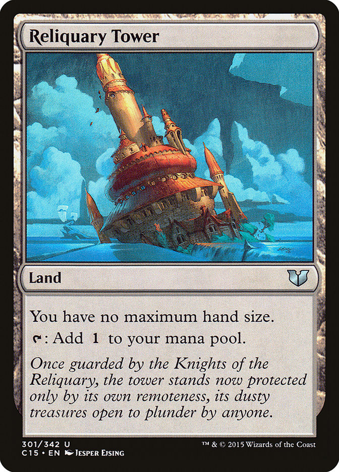 Magic | Reliquary Tower [Commander 2015] | The Nerd Merchant