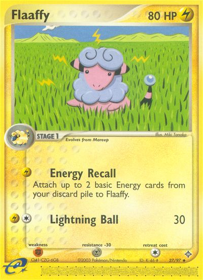 Pokemon | Flaaffy (27/97) [EX: Dragon] | The Nerd Merchant
