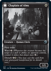 Magic | Chaplain of Alms // Chapel Shieldgeist [Innistrad: Double Feature] | The Nerd Merchant