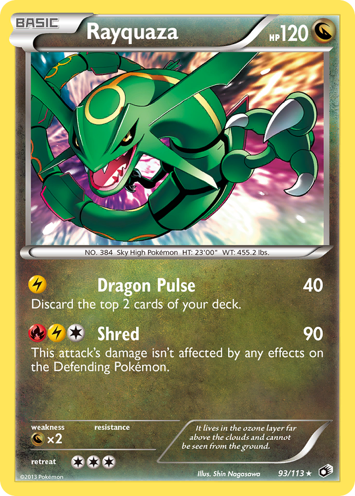 Pokemon | Rayquaza (93/113) [Black & White: Legendary Treasures] | The Nerd Merchant