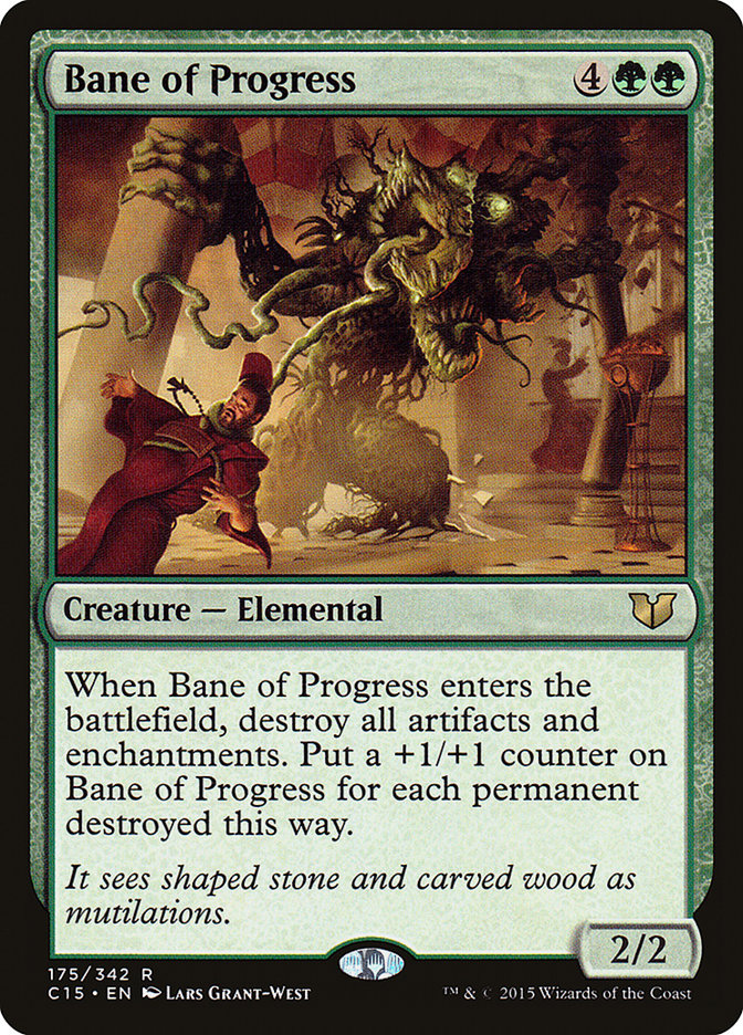Magic | Bane of Progress [Commander 2015] | The Nerd Merchant