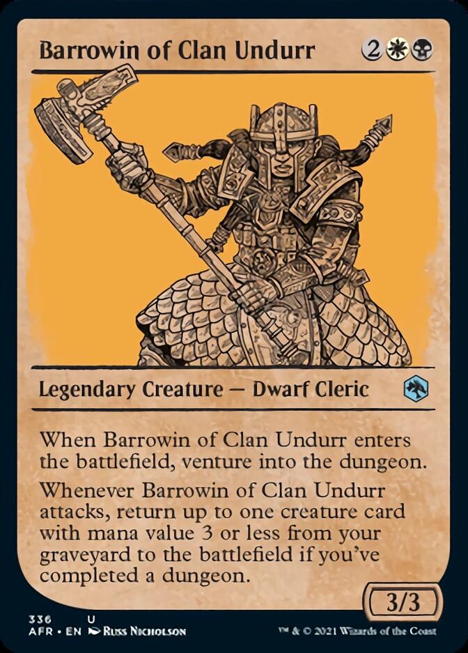 Magic | Barrowin of Clan Undurr (Showcase) [Dungeons & Dragons: Adventures in the Forgotten Realms] | The Nerd Merchant