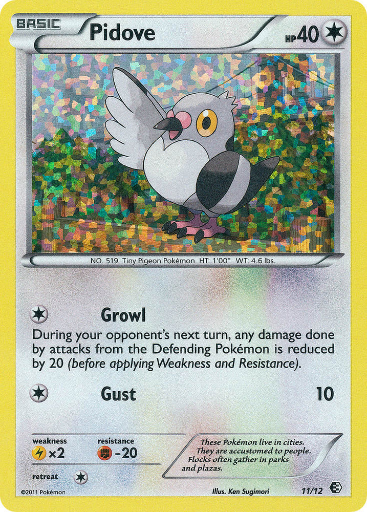 Pokemon | Pidove (11/12) [McDonald's Promos: 2011 Collection] | The Nerd Merchant