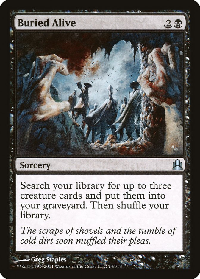 Magic | Buried Alive [Commander 2011] | The Nerd Merchant