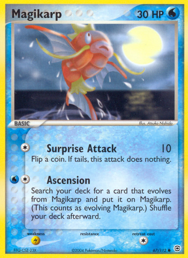 Pokemon | Magikarp (67/112) [EX: FireRed & LeafGreen] | The Nerd Merchant