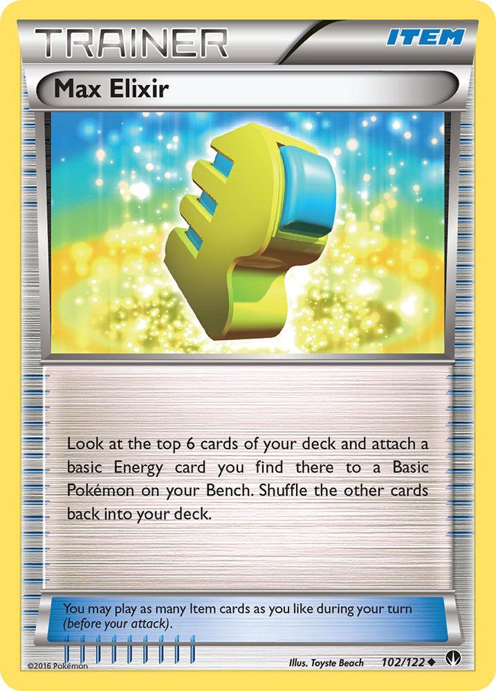 Pokemon | Max Elixir (102/122) [XY: BREAKpoint] | The Nerd Merchant