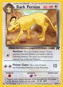 Pokemon | Dark Persian (42/82) [Team Rocket Unlimited] | The Nerd Merchant