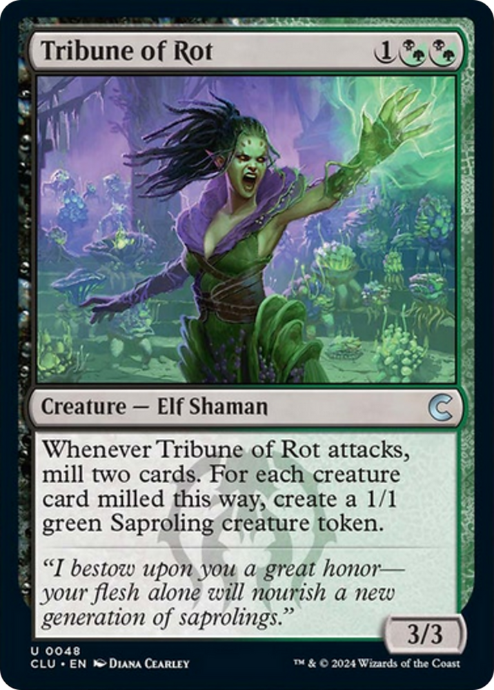 Magic | Tribune of Rot [Ravnica: Clue Edition] | The Nerd Merchant
