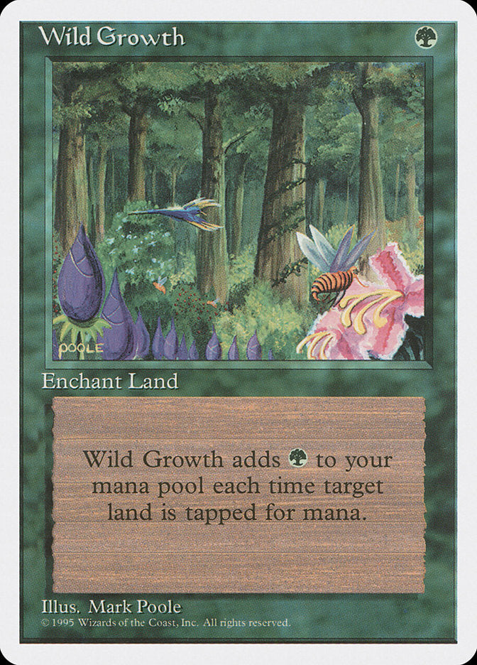 Magic | Wild Growth [Fourth Edition] | The Nerd Merchant