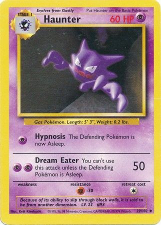 Pokemon | Haunter (29/102) [Base Set Unlimited] | The Nerd Merchant