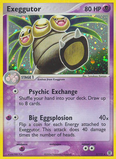Pokemon | Exeggutor (5/112) [EX: FireRed & LeafGreen] | The Nerd Merchant