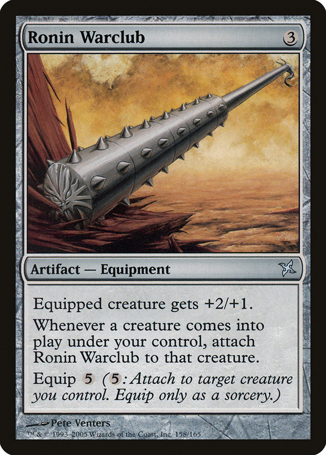 Magic | Ronin Warclub [Betrayers of Kamigawa] | The Nerd Merchant