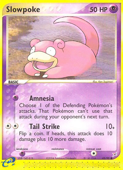 Pokemon | Slowpoke (45/95) [EX: Team Magma vs Team Aqua] | The Nerd Merchant