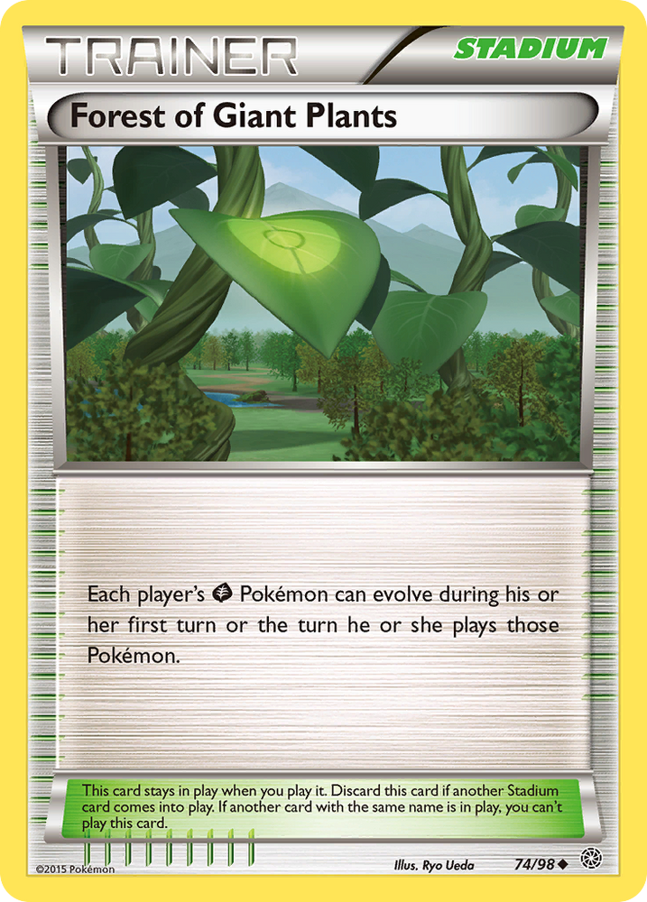 Pokemon | Forest of Giant Plants (74/98) [XY: Ancient Origins] | The Nerd Merchant