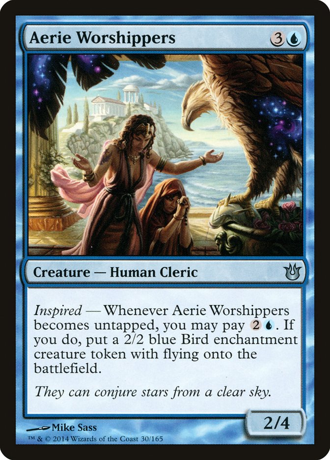 Magic | Aerie Worshippers [Born of the Gods] | The Nerd Merchant