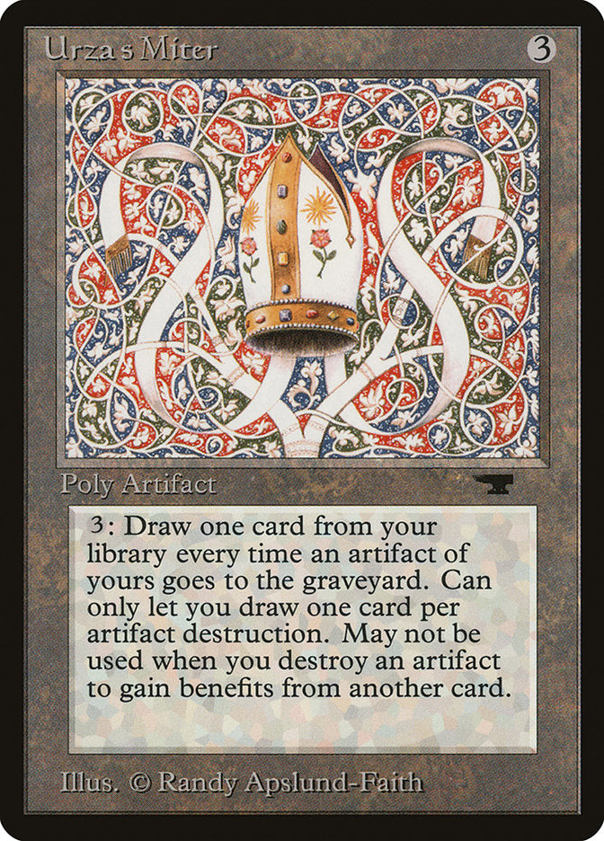 Magic | Urza's Miter [Antiquities] | The Nerd Merchant