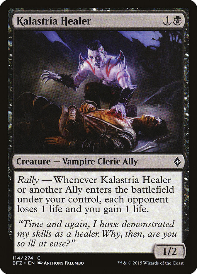 Magic | Kalastria Healer [Battle for Zendikar] | The Nerd Merchant