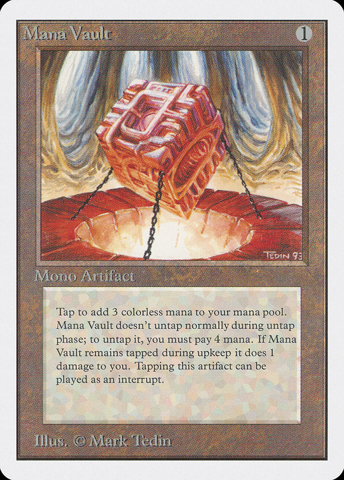 Magic | Mana Vault [Unlimited Edition] | The Nerd Merchant