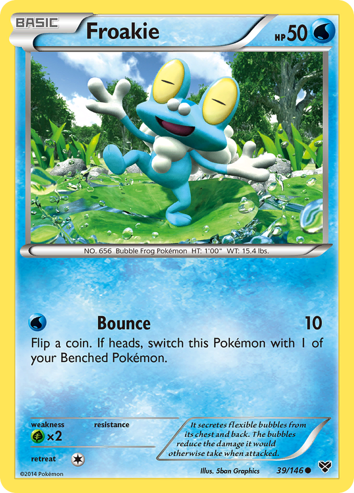 Pokemon | Froakie (39/146) [XY: Base Set] | The Nerd Merchant