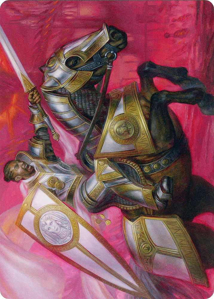 Magic | Sigiled Sentinel Art Card [March of the Machine Art Series] | The Nerd Merchant