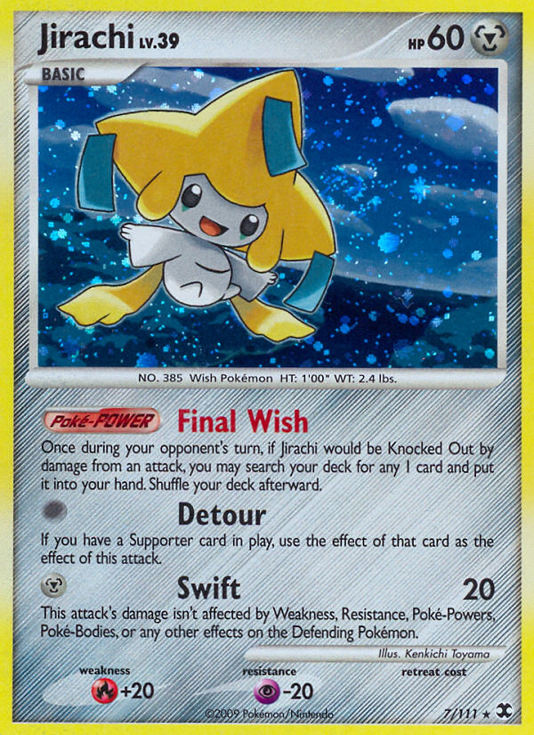 Pokemon | Jirachi (7/111) [Platinum: Rising Rivals] | The Nerd Merchant