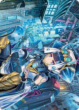 Magic | Covert Technician Art Card [Kamigawa: Neon Dynasty Art Series] | The Nerd Merchant