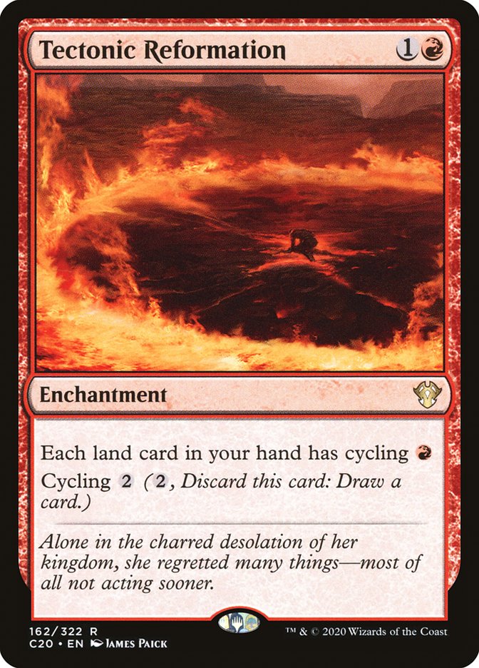 Magic | Tectonic Reformation [Commander 2020] | The Nerd Merchant
