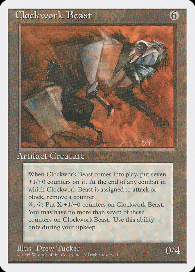 Magic | Clockwork Beast [Fourth Edition] | The Nerd Merchant