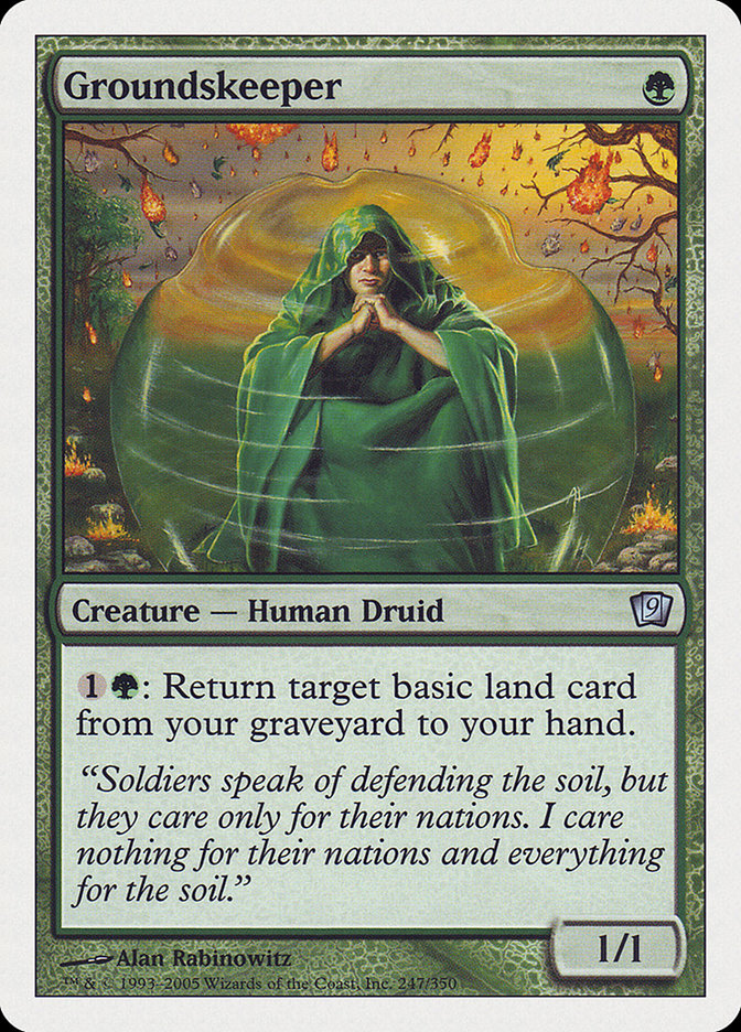 Magic | Groundskeeper [Ninth Edition] | The Nerd Merchant