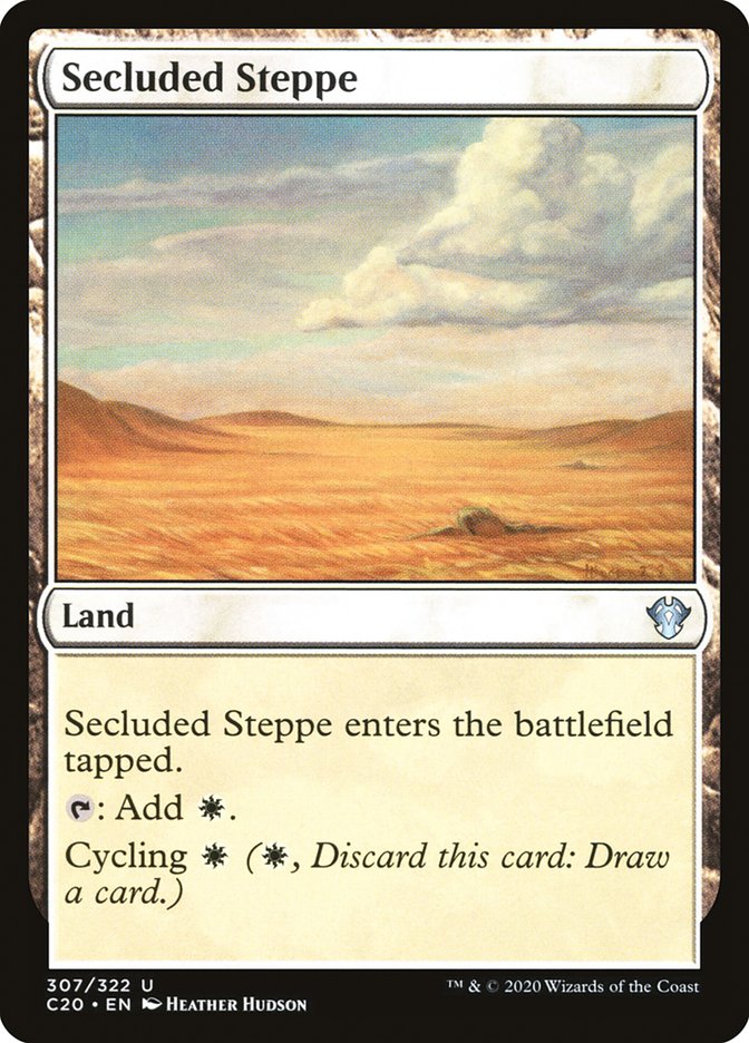 Magic | Secluded Steppe [Commander 2020] | The Nerd Merchant